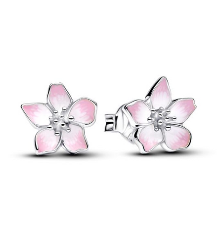 Pandora Cherry Blossom Stud Earrings
