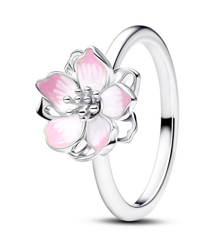 Pandora Cherry Blossom Ring Size 7