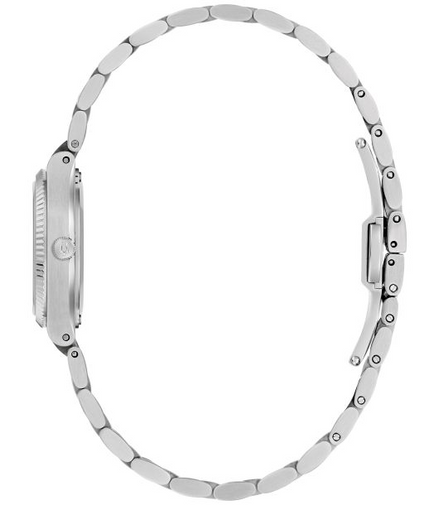 Bulova Super Seville Mini White Dial Stainless Steel Bracelet Watch