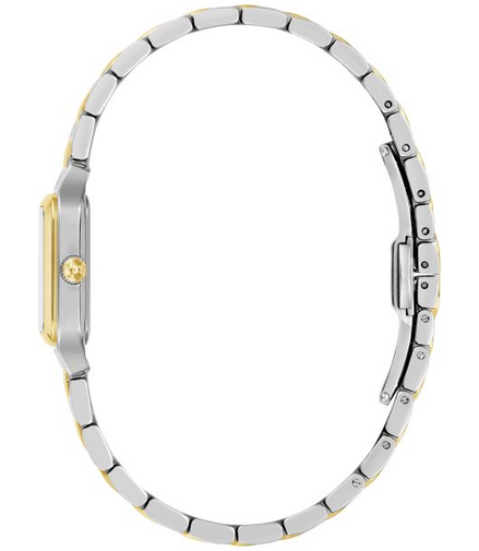 Bulova Sutton Silver-Tone Dial Two-Tone Stainless Steel Bracelet Watch