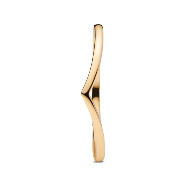 Pandora Polished Wishbone Ring Size 7