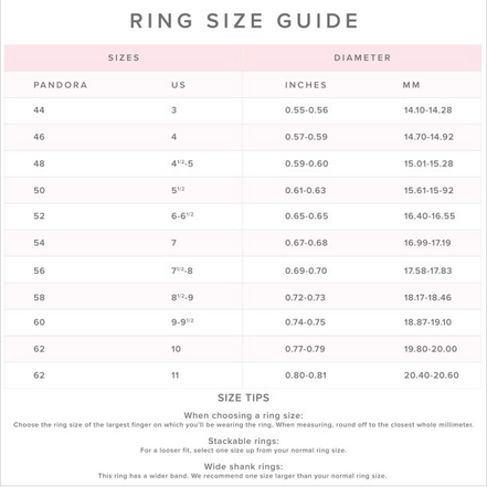 Pandora Moments Silver Sparkling Pink Bow Ring Size 4.5