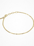 Desmos 18K Gold-Plated Design-Mirror Bracelet 7.25"