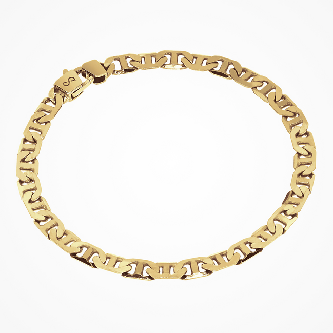 Desmos 18K Gold-Plated Dallas Bracelet 8"