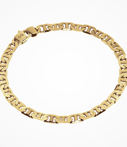 Desmos 18K Gold-Plated Dallas Bracelet 8"