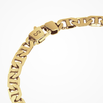 Desmos 18K Gold-Plated Dallas Bracelet 8"