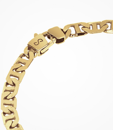 Desmos 18K Gold-Plated Dallas Bracelet 8"