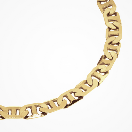 Desmos 18K Gold-Plated Dallas Bracelet 8"