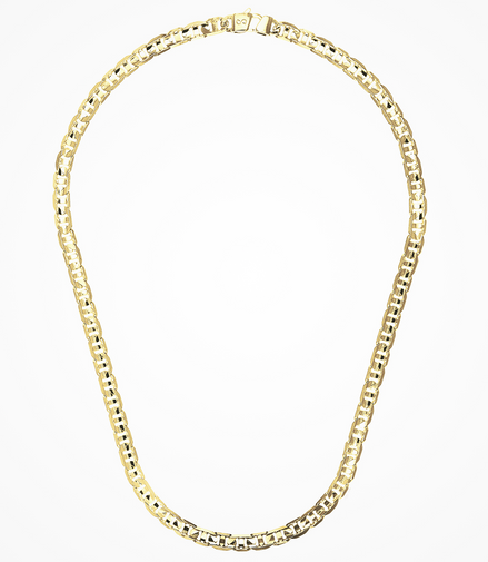 Desmos Men's 18K Gold-Plated Dallas Chain 22"