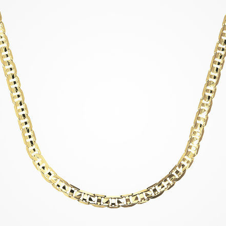 Desmos Men's 18K Gold-Plated Dallas Chain 22"
