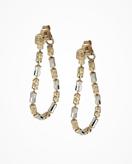 Desmos Two-Tone Design-Legacy Dangle Earrings
