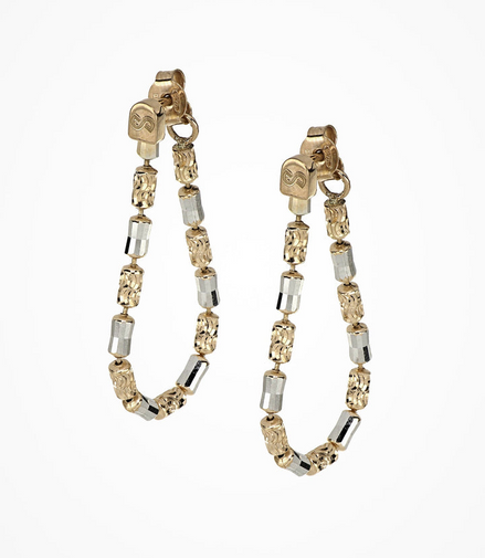 Desmos Two-Tone Design-Legacy Dangle Earrings