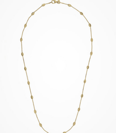 Desmos 18K Gold-Plated Station Moon Necklace