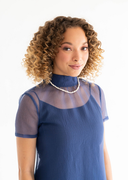 Susan Shaw 24K Gold-Plated Piper Pearl Adjustable Necklace