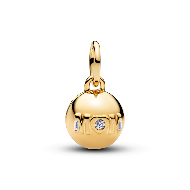 Pandora Moments 14K Gold-Plated Openable 