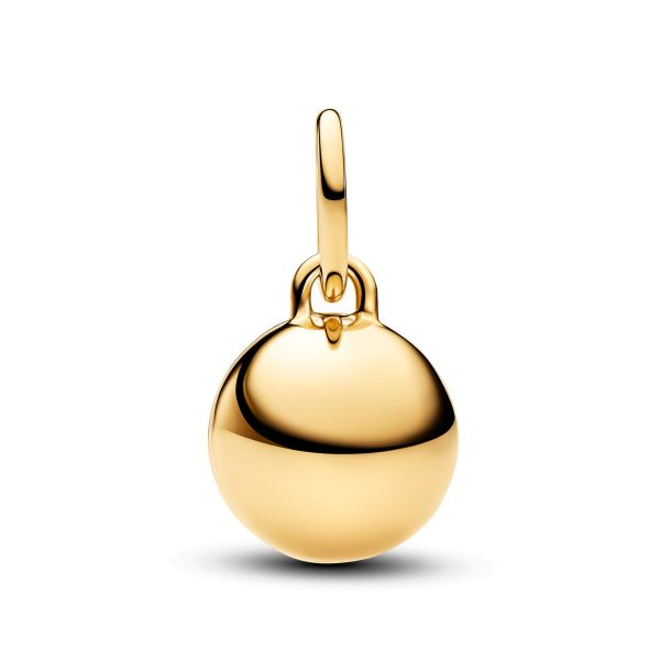 Pandora Moments 14K Gold-Plated Openable 