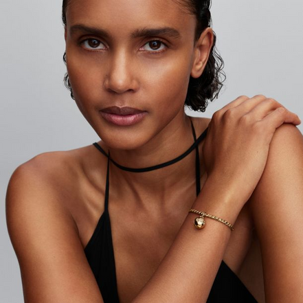 Pandora Moments 14K Gold-Plated Openable "Mom" Ball Dangle Charm