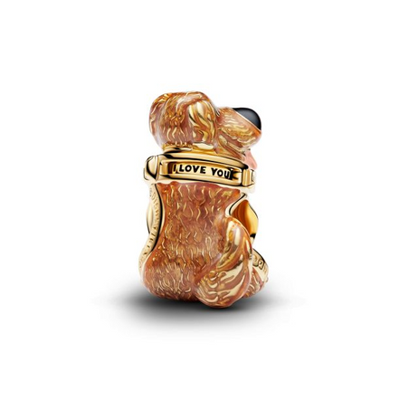 Pandora X Disney 14K Gold-Plated Up "Pixar" Dug Charm