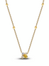 Pandora Timeless 14K Gold-Plated Honey Bee Pendant Necklace 45"