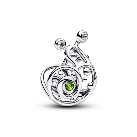 Pandora Moments Silver Snail Openwork Charm