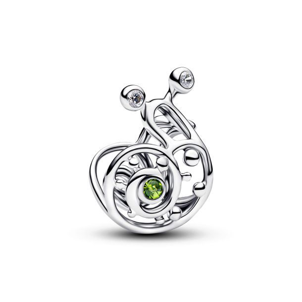 Pandora Moments Silver Snail Openwork Charm