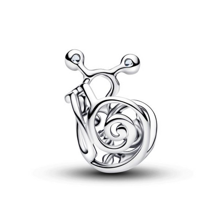Pandora Moments Silver Snail Openwork Charm