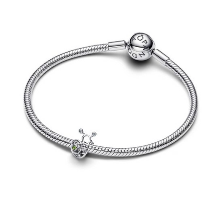 Pandora Moments Silver Snail Openwork Charm