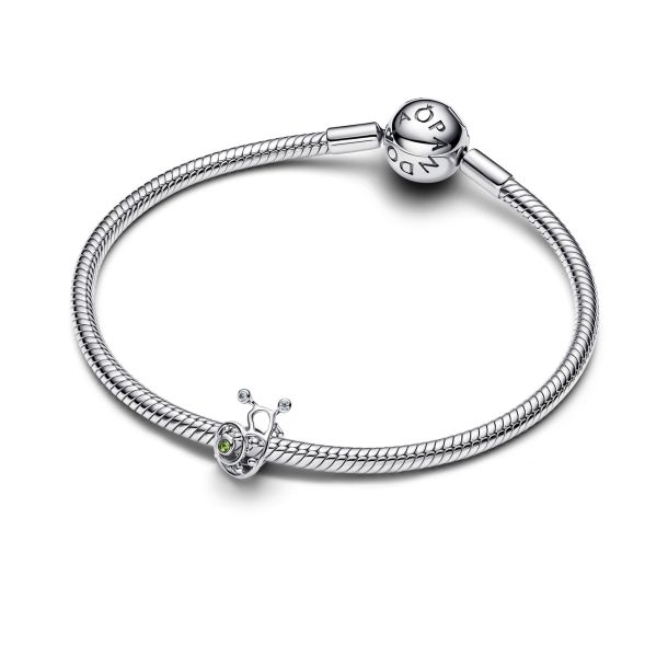 Pandora Moments Silver Snail Openwork Charm