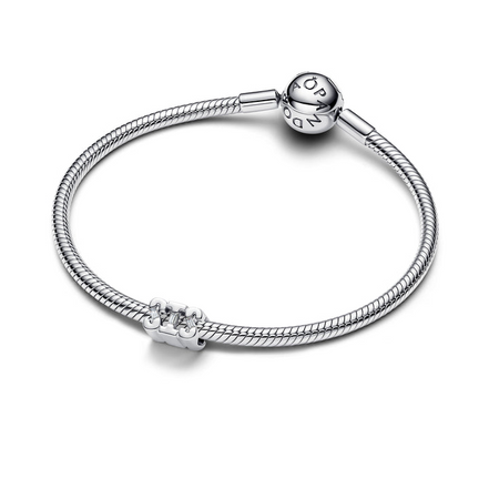 Pandora Moments Silver "SIS" Charm