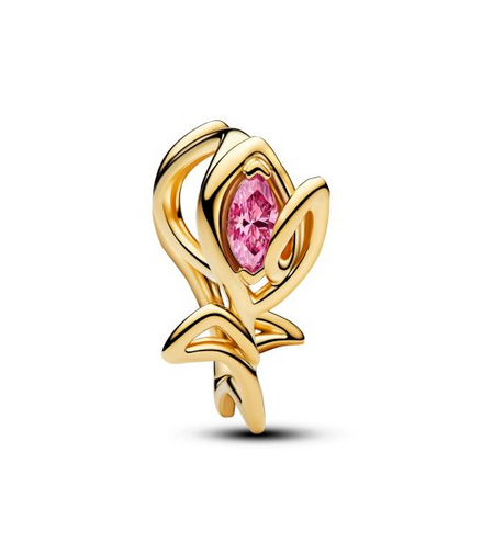 Pandora Moments 14K Gold-Plated Tulip Openwork Charm