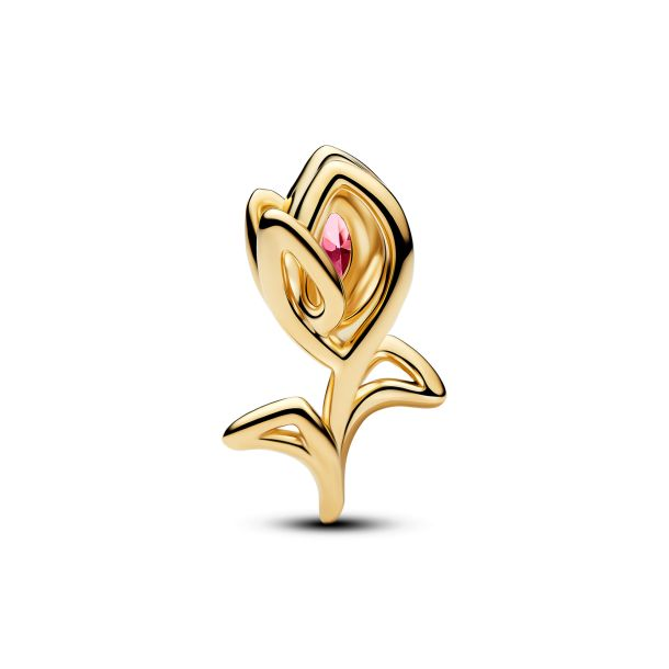 Pandora Moments 14K Gold-Plated Tulip Openwork Charm