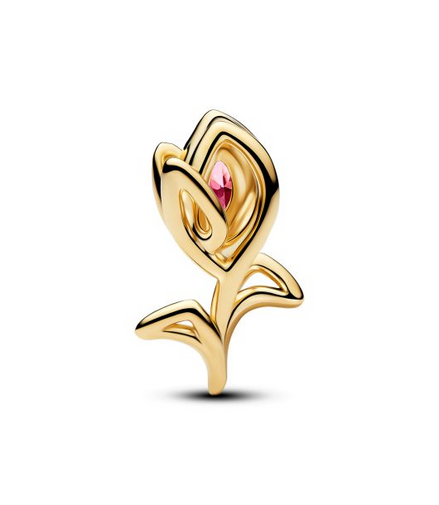 Pandora Moments 14K Gold-Plated Tulip Openwork Charm