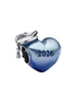 Pandora Moments Silver Graduation 2026 Blue Heart Charm