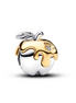 Pandora X Disney 0.012 CTW Lab Created Diamond and Two-Tone Snow White Poison Apple Charm