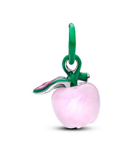 Pandora Moments Murano Pink Apple Charm