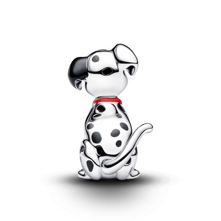 Pandora X Disney 101 Dalmatians" Patch" Silver Charm