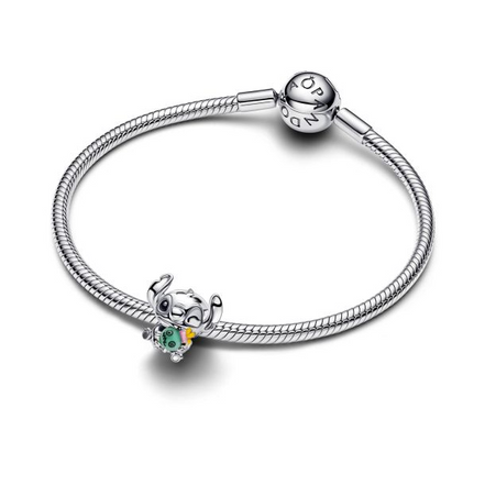 Pandora X Disney Silver Stitch And Scrump Charm