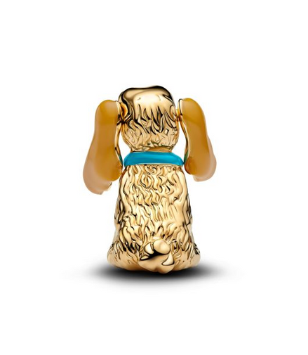 Pandora X Disney 14K Gold-Plated Lady Charm