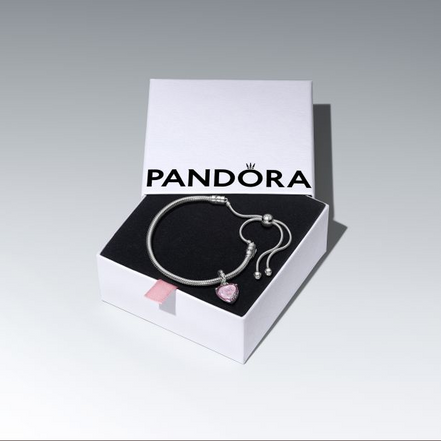 Pandora Moments silver "I Love You Mom" Bracelet Gift Set