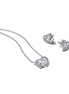 Pandora Timeless Silver Entwined Heart and Butterfly Jewelry Gift Set