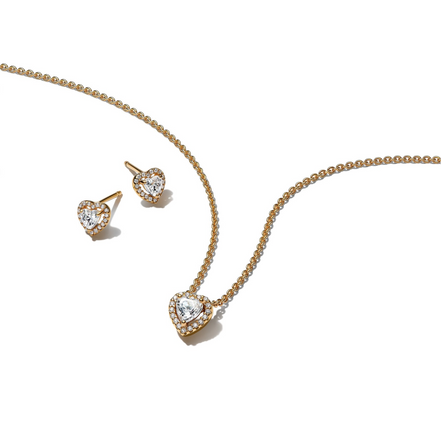 Pandora Timeless 14K Gold-Plated Golden Elevated Jewelry Gift Set