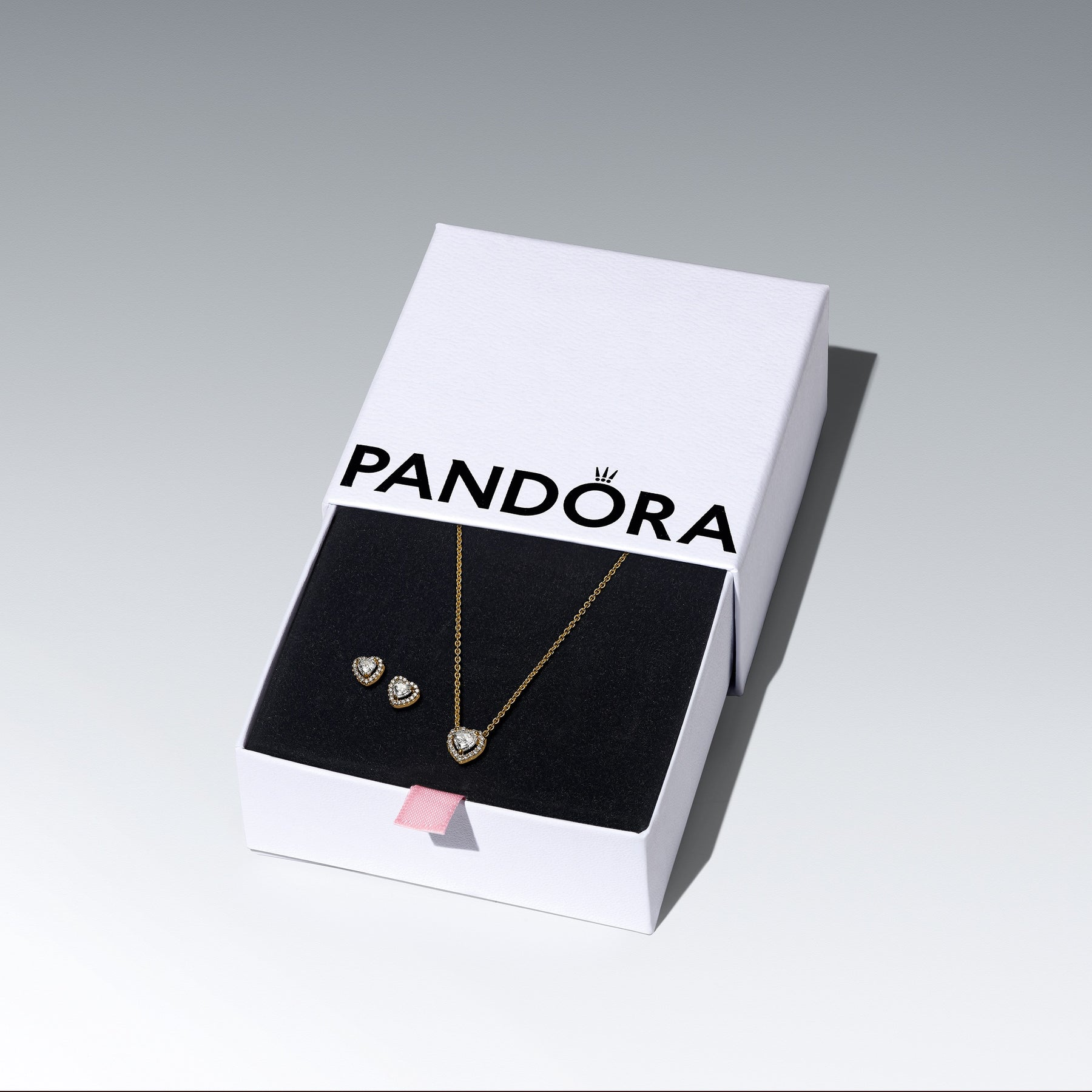 Pandora Timeless 14K Gold-Plated Golden Elevated Jewelry Gift Set