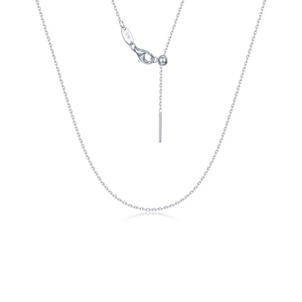 Lafonn Silver Venus Bolo Chain 18"