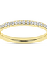 14K Yellow Gold 0.18 CTW Lab Grown Diamond Band