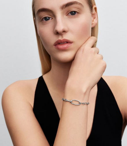 Pandora ME Openable Oval Link Chain Bracelet Size 2