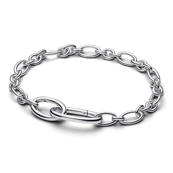 Pandora ME Openable Oval Link Chain Bracelet Size 3