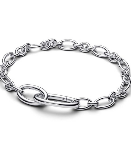 Pandora ME Openable Oval Link Chain Bracelet Size 4