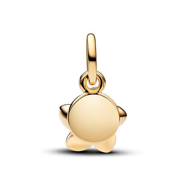 Pandora - Disney, Moana Flower Gold-Plated Dangle Charm
