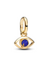 Pandora ME Blue Evil Eye Gold-Plated Mini Dangle Charm