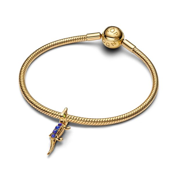 Pandora Alligator Gold-Plated Charm